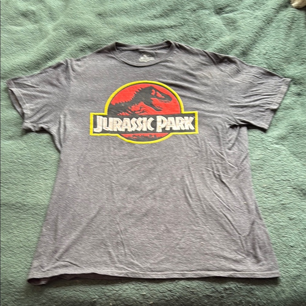 Jurassic Park Gray T-Shirt